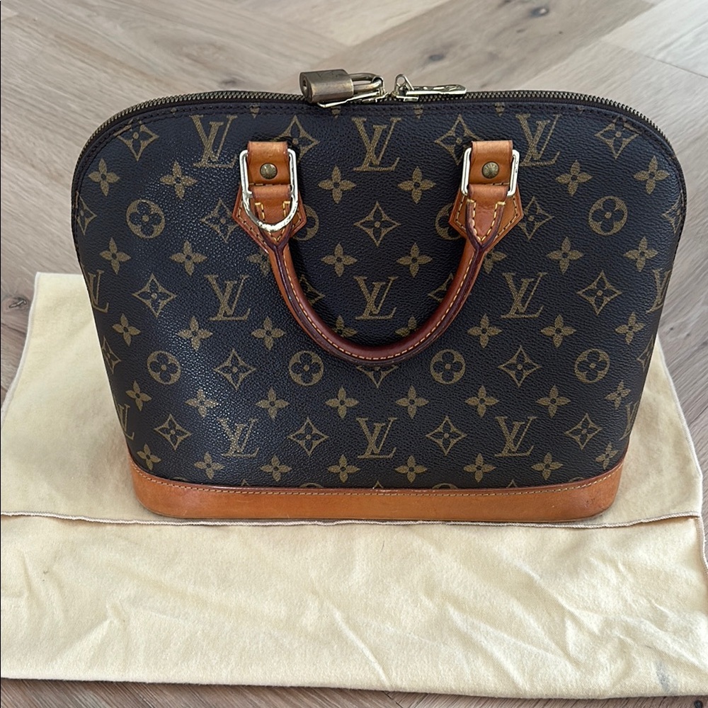 Louis Vuitton Monogram Brown Handbag
